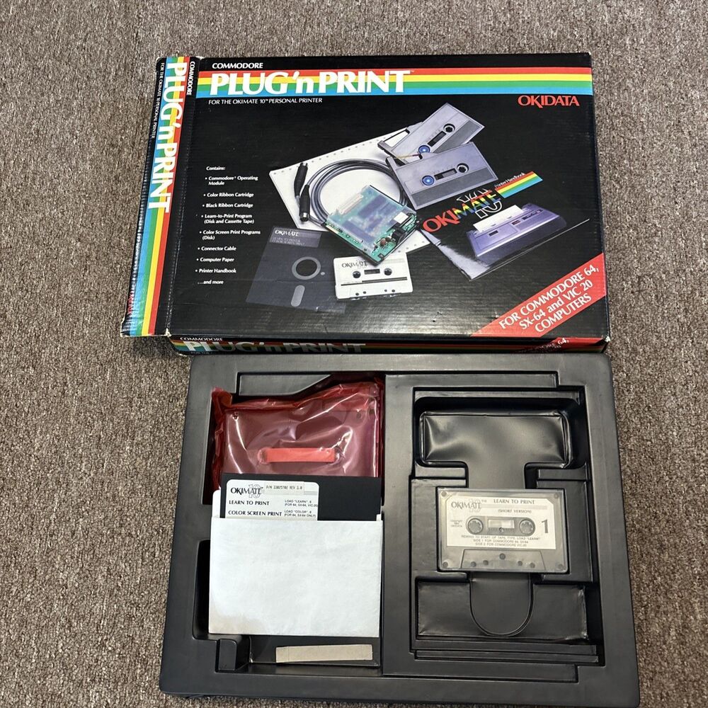 Okidata Okimate 10 The Personal Printer For Atari /Plug N Print (Incomplete)